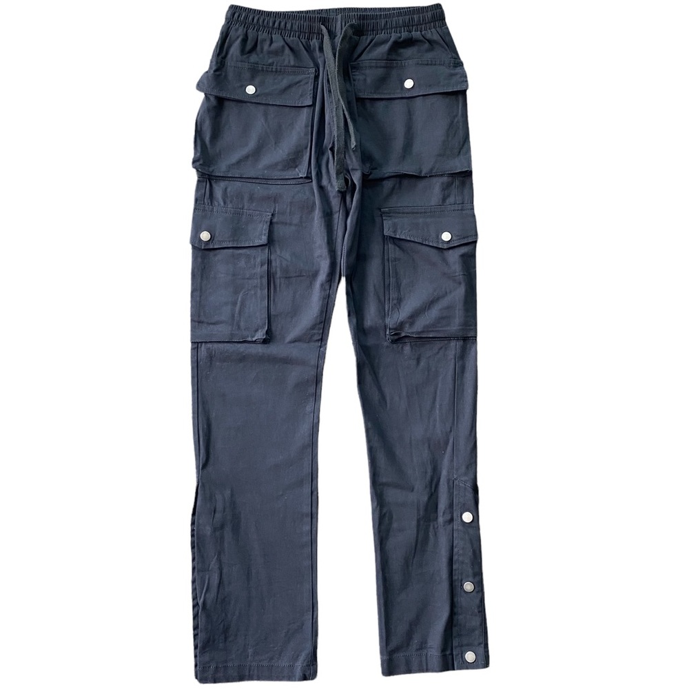Fashionova Black Worker Cargo Pants